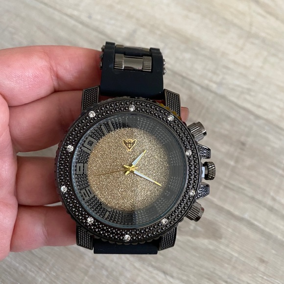 Men’s black fashion retro watch - Picture 2 of 5